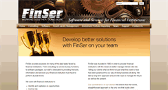 Desktop Screenshot of finser.com